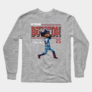Byron Buxton Minnesota Cartoon Long Sleeve T-Shirt